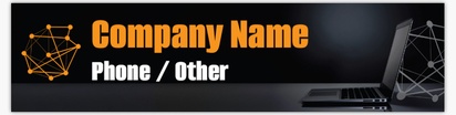 Design Preview for Design Gallery: Computer Support Vinyl Banners, 76 x 305 cm
