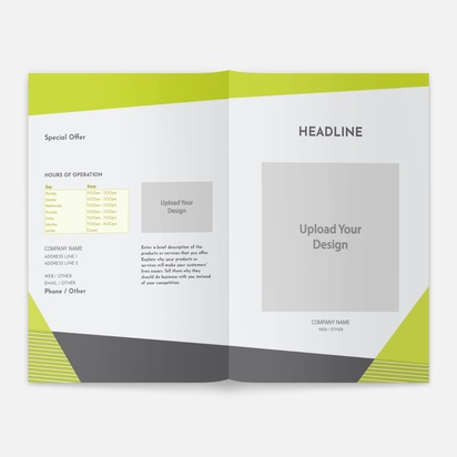 Design Preview for Design Gallery: Marketing Brochures, A5 Bi-fold
