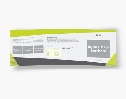 Designvorschau für Designgalerie: Falzflyer Marketing & PR, Wickelfalz Quadratisch (210 x 210 mm)