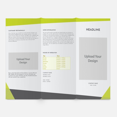 Design Preview for Design Gallery: Marketing Brochures, DL Tri-fold