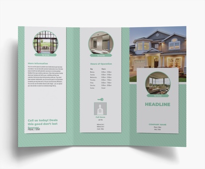 Design Preview for Design Gallery: Estate Agents Folded Leaflets, Tri-fold DL (99 x 210 mm)