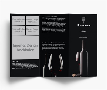 Designvorschau für Designgalerie: Falzflyer Modern & Einfach, Zickzackfalz DL (99 x 210 mm)