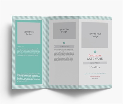 Design Preview for Design Gallery: Tutoring & Training Folded Leaflets, Z-fold DL (99 x 210 mm)