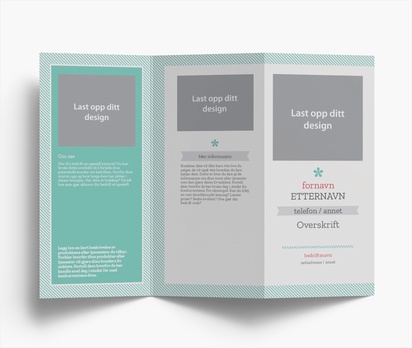 Forhåndsvisning av design for Designgalleri: Coaching og livsveiledning Brosjyrer, Z-falsing DL (99 x 210 mm)