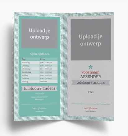 Voorvertoning ontwerp voor Ontwerpgalerij: Life coaching Folders, Tweeluik DL (99 x 210 mm)