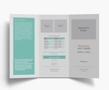 Design Preview for Design Gallery: Guidance and Counselling Folded Leaflets, Tri-fold DL (99 x 210 mm)