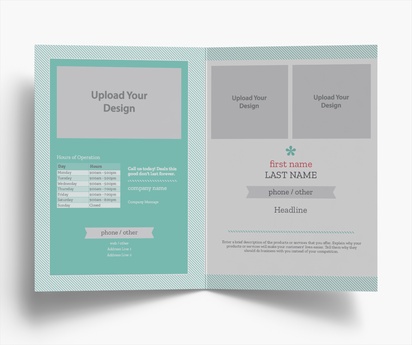 Design Preview for Design Gallery: Tutoring & Training Folded Leaflets, Bi-fold A5 (148 x 210 mm)