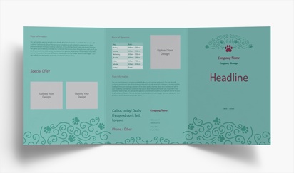 Design Preview for Templates for Animals & Pet Care Brochures , Tri-fold A5