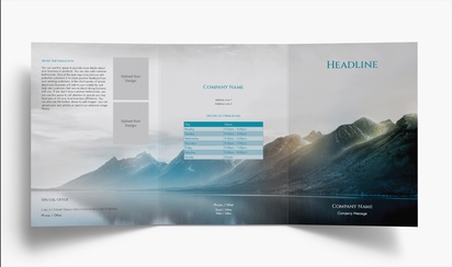 Design Preview for Templates for Arts & Entertainment Brochures , Tri-fold A4