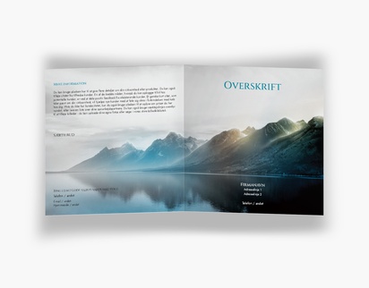 Forhåndsvisning af design for Designgalleri: Religion og spiritualitet Brochurer, Midterfals Firkantet (148 mm x 148 mm)