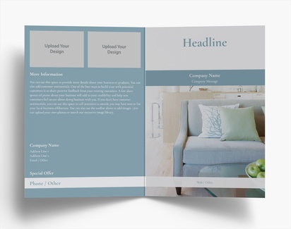 Design Preview for Design Gallery: Furniture & Home Goods Folded Leaflets, Bi-fold A6 (105 x 148 mm)