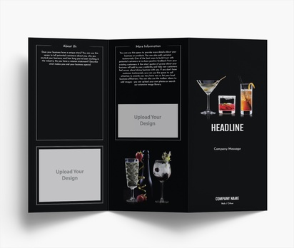 Design Preview for Design Gallery: Food & Beverage Folded Leaflets, Z-fold DL (99 x 210 mm)