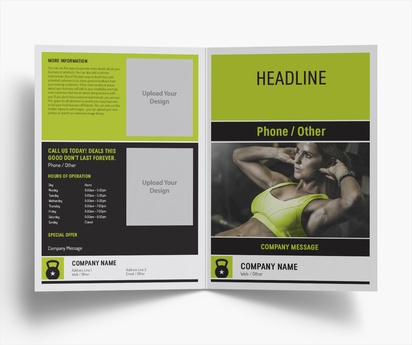 Design Preview for Design Gallery: Sports Specific Folded Leaflets, Bi-fold A5 (148 x 210 mm)