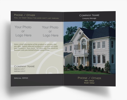 Design Preview for Design Gallery: Mortgages & Loans Folded Leaflets, Bi-fold A6 (105 x 148 mm)