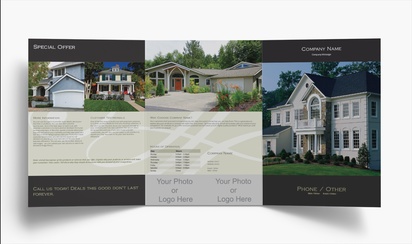 Design Preview for Templates for Just Listed Flyers and Pamphlets , Tri-fold A4