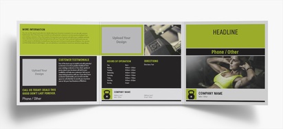 Design Preview for Design Gallery: Sports Specific Folded Leaflets, Tri-fold Square (148 x 148 mm)