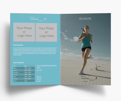 Design Preview for Design Gallery: Sports Medicine Folded Leaflets, Bi-fold A5 (148 x 210 mm)