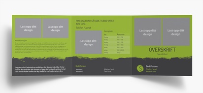 Forhåndsvisning av design for Designgalleri: Maling & tapetsering Brosjyrer, 3-fløyet Kvadratisk 148 x 148 mm