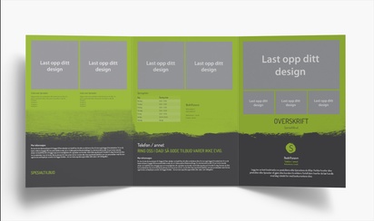 Forhåndsvisning av design for Designgalleri: Maling & tapetsering Brosjyrer, 3-fløyet A4 (210 x 297 mm)