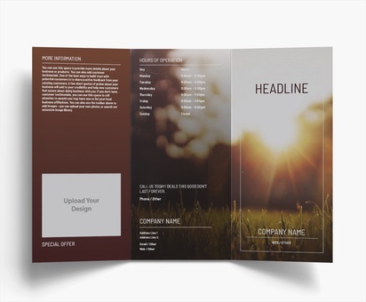 Design Preview for Templates for Religious & Spiritual Brochures , Tri-fold DL