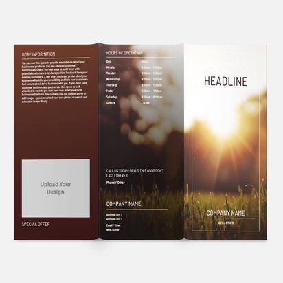 Design Preview for Design Gallery: Religious & Spiritual Brochures, DL Tri-fold