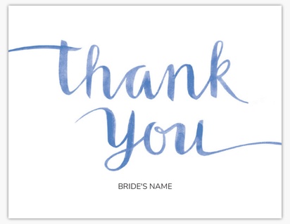A thank you note thank you white purple design for Elegant
