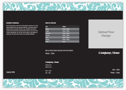 Design Preview for Design Gallery: Elegant Brochures, Tri-fold DL