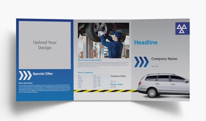 Design Preview for Templates for Automotive & Transportation Brochures , Tri-fold A5