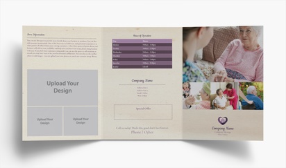 Design Preview for Design Gallery: Community Living Folded Leaflets, Tri-fold A5 (148 x 210 mm)