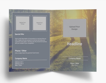 Design Preview for Design Gallery: Holistic & Alternative Medicine Folded Leaflets, Bi-fold A6 (105 x 148 mm)