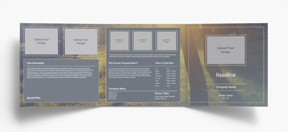 Design Preview for Design Gallery: Health & Wellness Folded Leaflets, Tri-fold Square (210 x 210 mm)