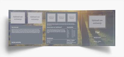 Voorvertoning ontwerp voor Ontwerpgalerij: Therapie Flyers en folders, Drieluik 210 x 210 mm