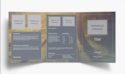 Voorvertoning ontwerp voor Ontwerpgalerij: Gezondheid en maatschappelijke dienstverlening Folders, Drieluik A4 (210 x 297 mm)