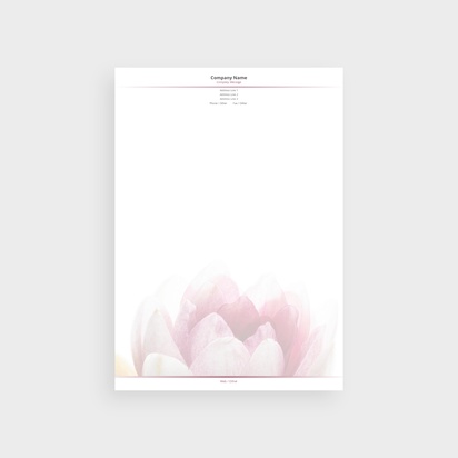 Design Preview for Design Gallery: Beauty & Spa Letterheads