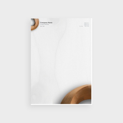 Design Preview for Design Gallery: Art & Entertainment Bulk Letterheads