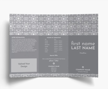 Design Preview for Design Gallery: Education & Child Care Folded Leaflets, Tri-fold DL (99 x 210 mm)