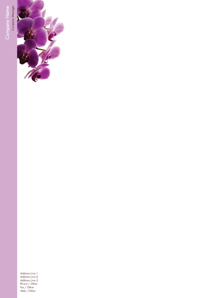 Design Preview for Design Gallery: Beauty & Spa Letterhead