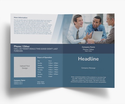 Design Preview for Design Gallery: Business Services Brochures, Bi-fold A5