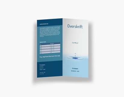 Forhåndsvisning af design for Designgalleri: Religion og spiritualitet Brochurer, Midterfals DL (99 x 210 mm)