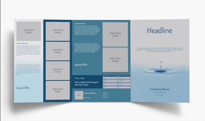 Design Preview for Design Gallery: Health & Wellness Brochures, Tri-fold A4