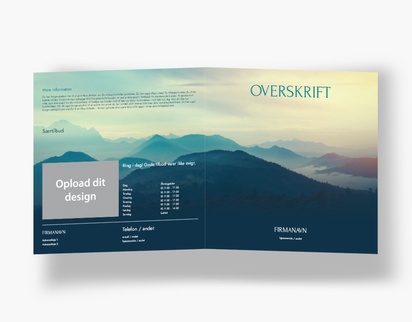 Forhåndsvisning af design for Designgalleri: Religion og spiritualitet Brochurer, Midterfals Firkantet (210 mm x 210 mm)