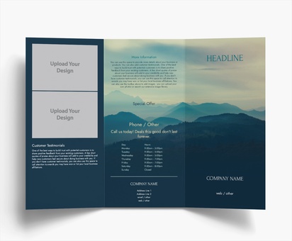Design Preview for Design Gallery: Religious & Spiritual Brochures, Tri-fold DL