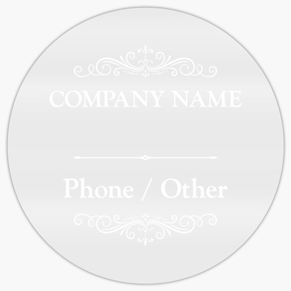 Design Preview for Design Gallery: Reusable Stickers, 2" x 2" Circle Horizontal