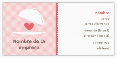 Vista previa del diseño de Galería de diseños de tarjetas de visita delgadas para comida y bebida