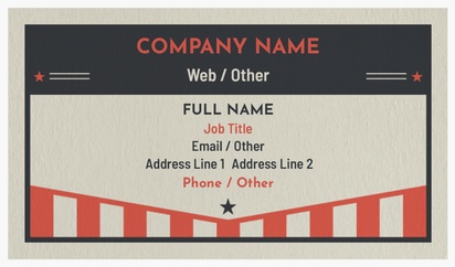 Design Preview for Design Gallery: Campaigning & Fundraising Natural Textured Business Cards