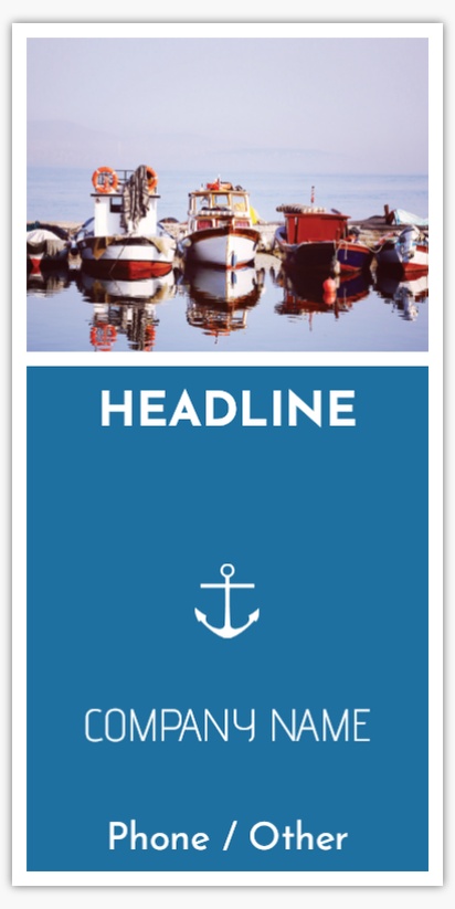 Design Preview for Design Gallery: Boats & Maritime Vinyl Banners, 122 x 244 cm