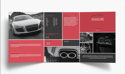 Design Preview for Design Gallery: Car Wash & Valeting Folded Leaflets, Tri-fold A4 (210 x 297 mm)