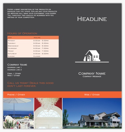 Design Preview for Design Gallery: Finance & Insurance Brochures, Bi-fold DL