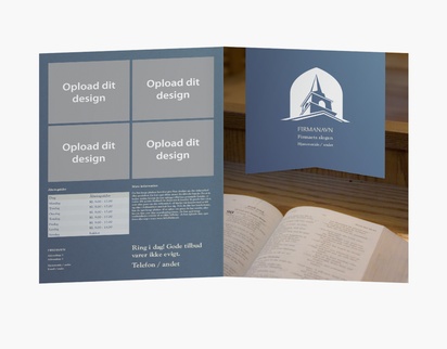 Forhåndsvisning af design for Designgalleri: Religion og spiritualitet Brochurer, Midterfals A4 (210 x 297 mm)