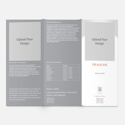Design Preview for Design Gallery: Business Services Brochures, DL Tri-fold